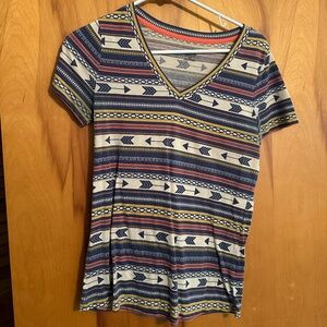 Mossimo Medium aztec print tee